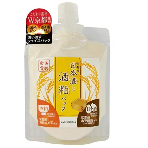 日本酒と酒粕パック 170g