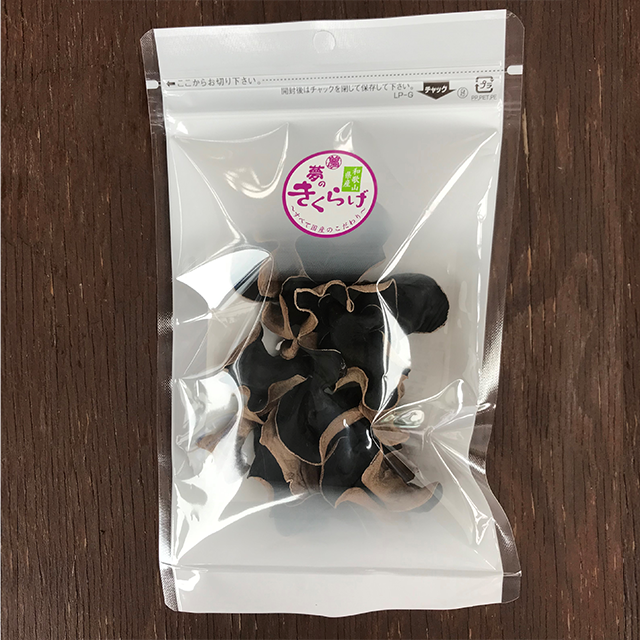 乾燥あらげきくらげ（ホール・１８ｇ）