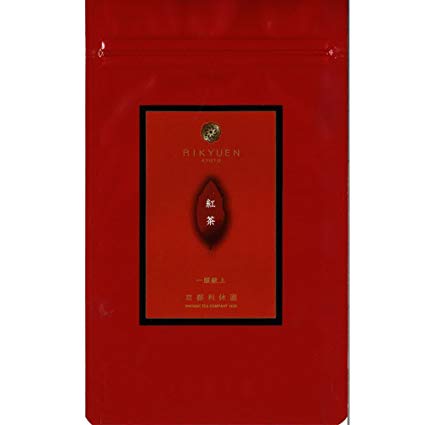 京都利休園 お茶 紅茶 朝宮紅茶 40g 国産 滋賀県産 ストレート ギフト catalog-aka-chaba